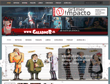 Tablet Screenshot of galadnor.cl